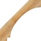 Ekena Millwork 4"W x 24"D x 24"H Imperial Rough Sawn Knee Brace, Western Red Cedar BRC04X24X24IMP00RWR - alternate 4